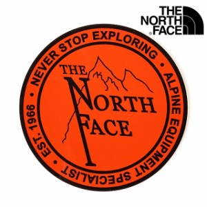 ノースフェイス THE NORTH FACE TNFプリントステッカー TNF PRINT STICKER [NN31710 SS20] OL オールドロゴ オレンジ系【メール便可】