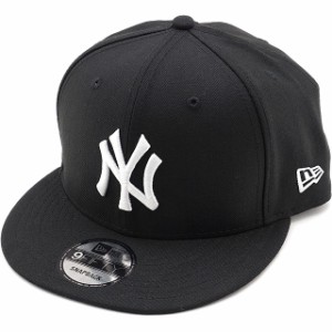 NEWERA ニューエラ キャップ 9FIFTY ナインフィフティ ニューヨーク・ヤンキース ブラック/ホワイト [13562091] NEW ERA