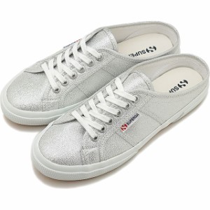 スペルガ SUPERGA レディース スニーカー ラメ ミュール [S111ZWW-031 SS20] 2402-LAME W 靴 シューズ 日本別注 Grey-Silver シルバー系