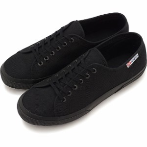 スペルガ SUPERGA スニーカー 2725ヌード 2725-NUDE [S4116EW] メンズ・レディース 軽量 キャンバスシューズ BLACK AEI ブラック系