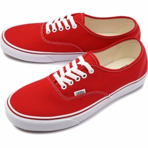 バンズ VANS オーセンティック スニーカー [VN000EE3RED SS22] AUTHENTIC メンズ・レディース ヴァンズ 定番 RED/TRUE WHITE