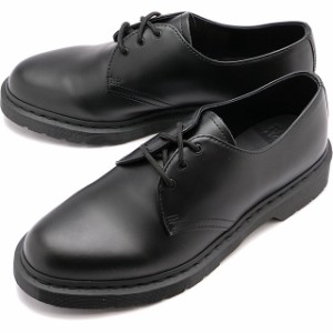 ドクターマーチン Dr.Martens 3ホールシューズ モノ [14345001 SS23] 1461 Mono メンズ・レディース オールブラック Black Smooth