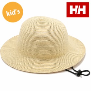 ヘリーハンセン HELLY HANSEN キッズ Kサマーロールハット [HCJ92204-IV SS23] K Summer Roll Hat HH 帽子 子供用 UVカット仕様 麦わら帽