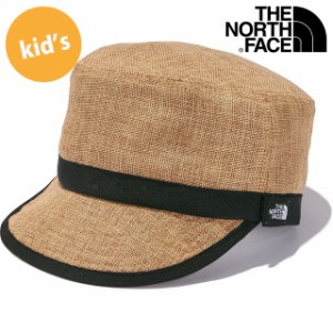 ザ ノースフェイス THE NORTH FACE キッズハイクキャップ [NNJ02307-NA SS23] Kids' HIKE Cap 男の子・女の子 TNF 子供用 麦わら帽子 ウ