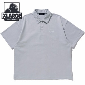 【SALE】エクストララージ XLARGE メンズ スランテッド ロゴ ポロシャツ [101232013012 SS23SPOT] STANDARD LOGO POLO SHIRT x-large エ