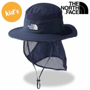 【20％OFF／SALE】ザ・ノース・フェイス THE NORTH FACE キッズノベルティサンシールドハット [NNJ02317-UN SS23] Kids' Novelty Sunshie