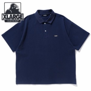 【SALE】エクストララージ XLARGE メンズ スタンダードロゴ ビッグポロシャツ [101232013005 SU23] STANDARD LOGO BIG POLO SHIRT x-larg