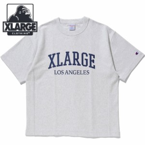 【SALE】【コラボ】エクストララージ XLARGE メンズ チャンピオン リバースウィーブショートスリーブ Tシャツ [101232011001 SS23] XLARG