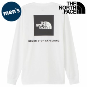 【SALE】ザ・ノース・フェイス THE NORTH FACE メンズ ロングスリーブバックスクエアロゴティー [NT32442-W SS24] L/S Back Square Logo 