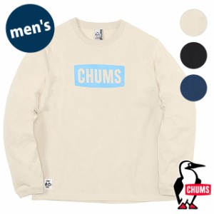 チャムス CHUMS メンズ チャムスロゴロングスリーブTシャツ [CH01-2273 SS24] CHUMS Logo L/S T-Shirt トップス 長袖 クルーネック コッ