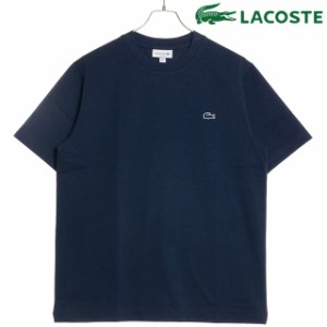 ラコステ LACOSTE メンズ アウトラインクロッククルーネックTシャツ [TH5582-99 SS24] TH5830-99 トップス 半袖 NAVY-BLUE-166 【メール