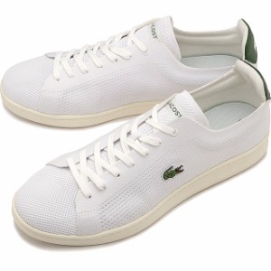 【クーポンあり】ラコステ LACOSTE メンズ カーナビー ピケ 123 1 SMA [45SMA0023 SS24] M CARNABY PIQUEE 123 1 SMA シューズ WHT/GRN-0