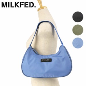 ミルクフェド MILKFED. ロゴプレート ハンドバッグ [103241053007 SS24] LOGO PLATE HANDBAG メンズ・レディース 鞄