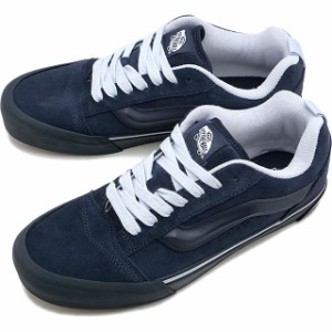 バンズ VANS メンズ スニーカー ニュースクール [VN0009QCBX9 SS24] Knu Skool 靴 ヴァンズ UTILITY-MONO-NAVY