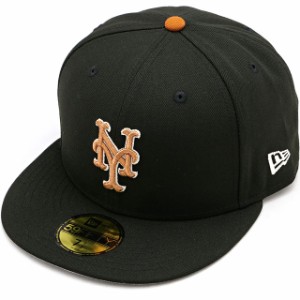 ニューエラ NEWERA キャップ ニューヨーク・メッツ [14174583 SS24] 59FIFTY メンズ・レディース 帽子 ブラック