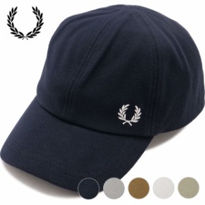 フレッドペリー FRED PERRY ピケクラシックキャップ [HW6726 SS24] PIQUE CLASSIC CAP メンズ・レディース 帽子 鹿の子 フリーサイズ