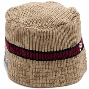 ニューエラ NEWERA バケットハット ニットバケット ライン [14109473 SS24] KNIT BUCKET LINE メンズ・レディース 帽子 フリーサイズ ベ