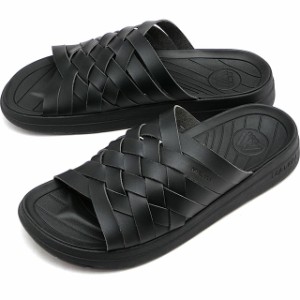 マリブサンダルズ MALIBU SANDALS メンズ サンダル ズマ [MS020001 SS24] ZUMA スライドサンダル ヴィーガンレザー BLACK/BLACK