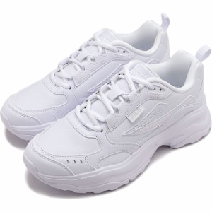 フィラ FILA レディース スニーカー ウッドブロック STR [1RM02259E-100 SS24] WOODBLOCK STR WHITE/WHITE/WHITE