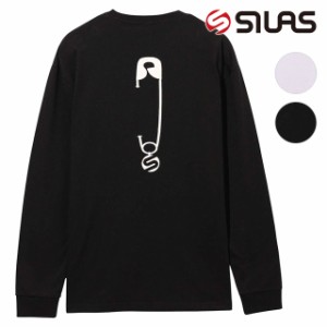 サイラス SILAS メンズ セーフティーピン ロングスリーブティー [110241011009 SS24] SAFETY PIN L/S TEE トップス Tシャツ 長袖