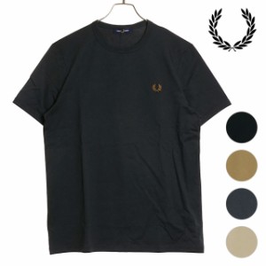 フレッドペリー FRED PERRY メンズ リンガー Tシャツ [M3519 SS24] RINGER T-SHIRT トップス 半袖 クルーネック 【メール便可】