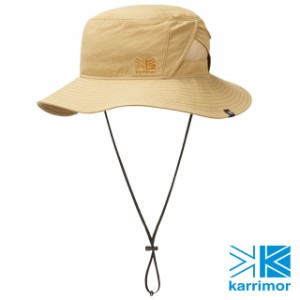 【クーポンあり】カリマー Karrimor フローハット [200142-0542 SS24] flow hat メンズ・レディース 帽子 アウトドア 撥水 UVケア 抗菌防