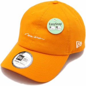 ニューエラ NEWERA キャップ [14109534 SS24] Casual Classic メンズ・レディース 帽子 イージースナップ サイズ調整可能 オレンジ