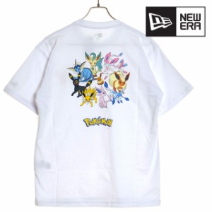 ニューエラ NEWERA メンズ コラボTシャツ ポケモン ピカチュウ イーブイ [14124671 SS24] S/S Cotton Tee POKEMON PIKACHU EEVEE トップ