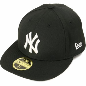 ニューエラ NEWERA キャップ ニューヨーク・ヤンキース [13561964] LP 59FIFTY メンズ・レディース 帽子 MLB ブラック/スノーホワイト