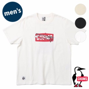 チャムス CHUMS メンズ チャムスクリーンリバーTシャツ [CH01-2350 SS24] CHUMS Clean River T-Shirt トップス 半袖 クルーネック コット