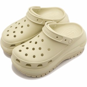 【20％OFF／SALE】クロックス crocs レディース メガクラッシュ クロッグ [207988-2Y2 SS24] Mega Crush Clog EVAサンダル Bone【ts】