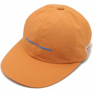 カシラ CA4LA 6パネルキャップ [AKM00087 SS24] COOPERATE CAP メンズ・レディース 帽子 ベースボールキャップ ORANGE