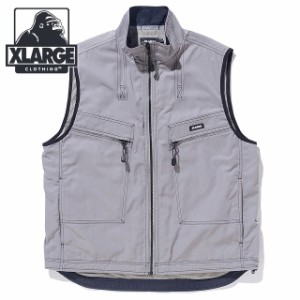 エクストララージ XLARGE メンズ タクティカル ベスト [101241021011 SS24] TACTICAL VEST x-large エックスラージ トップス GREY