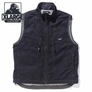 エクストララージ XLARGE メンズ タクティカル ベスト [101241021011 SS24] TACTICAL VEST x-large エックスラージ トップス BLACK