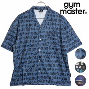 ジムマスター GYM MASTER メンズ ストレッチドライハッピーペイントシャツ [G321763 SS24] ストレッチドライハッピーペイントシャツ トッ