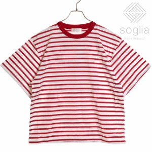 ソリア Soglia メンズ オープンエンド ハーフスリーブ Tシャツ [SS24] OPEN END Half Sleeve T-shirt トップス 日本製 ショートスリーブ 