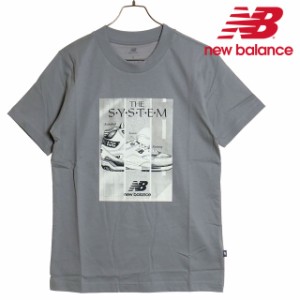 【20％OFF／SALE】ニューバランス NEWBALANCE NB Poste ショートスリーブTシャツ [MT41595 SS24] トップス 半袖 スレートグレー 【メール