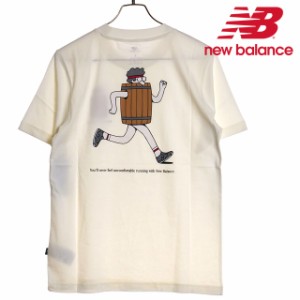 【クーポンあり】ニューバランス NEWBALANCE NB Barrel Runner ショートスリーブTシャツ [MT41596 SS24] トップス 半袖 シーソルト 【メ