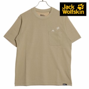 【クーポンあり】ジャックウルフスキン Jack Wolfskin メンズ パウインポケット ショートスリーブTシャツ V2 [5023434-5471 SS24] JP PAW