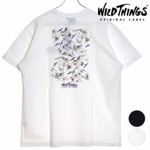 ワイルドシングス WILD THINGS メンズ エイティーズクライマー Tシャツ [WT24047SK SS24] 80'S CLIMBER トップス 半袖 クルーネック 【メ