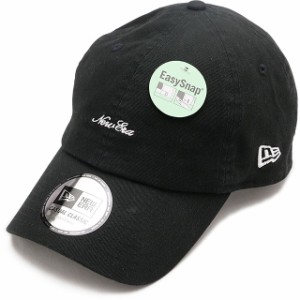 ニューエラ NEWERA キャップ [14109495 SS24] Casual Classic メンズ・レディース 帽子 イージースナップ サイズ調整可能 ブラック