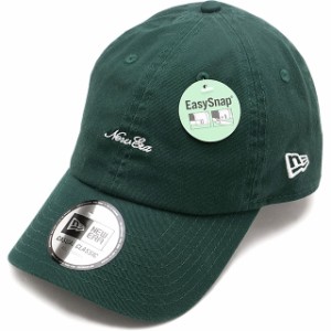 ニューエラ NEWERA キャップ [14109494 SS24] Casual Classic メンズ・レディース 帽子 イージースナップ サイズ調整可能 ダークグリーン