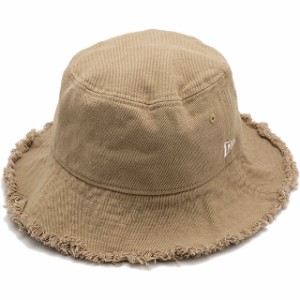 ニューエラ NEWERA バケットハット [14109605 SS24] Bucket-01 CUT OFF BASIC メンズ・レディース 帽子 カットオフ仕様 カーキ 【メール