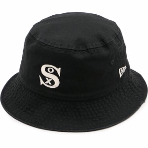 ニューエラ NEWERA バケットハット シカゴ・ホワイトソックス [14109608 SS24] Bucket-01 メンズ・レディース 帽子 ブラック 【メール便