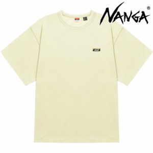 ナンガ NANGA メンズ エコハイブリッド ボックスロゴ エンブロイダリーティー [NW2411-1G804-A SS24] ECO HYBRID BOX LOGO EMBROIDERY TE