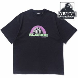 エクストララージ XLARGE メンズ コレクティブ スーパーオーガニズム ショートスリーブTシャツ [101242011024 SU24] COLLECTIVE SUPER OR