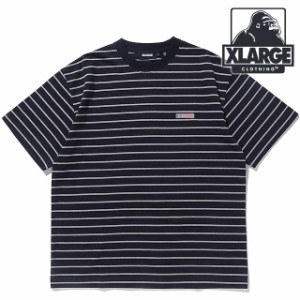 エクストララージ XLARGE メンズ ストライプ ショートスリーブTシャツ [101242011040 SU24] STRIPED S/S TEE x-large エックスラージ ト