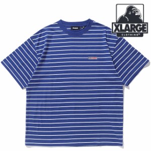 エクストララージ XLARGE メンズ ストライプ ショートスリーブTシャツ [101242011040 SU24] STRIPED S/S TEE x-large エックスラージ ト