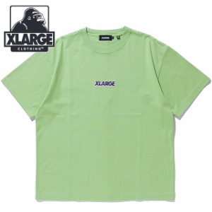 エクストララージ XLARGE メンズ スタンダードロゴ ショートスリーブTシャツ [101242011006 SU24] STANDARD LOGO S/S TEE x-large エック