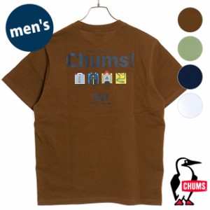 チャムス CHUMS メンズ アンチバグ100％メイドフォーファンTシャツ [CH01-2380 SS24] Anti-Bug 100％ Made For Fun T-Shirt トップス 半